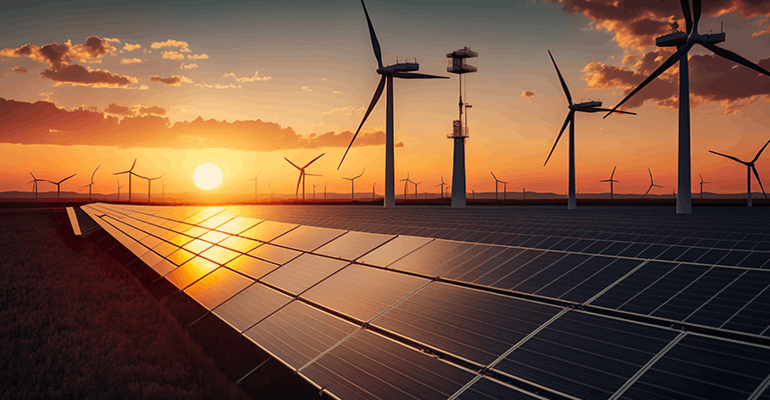 Projetos de energia eólica e solar aumentaram 11% no mundo