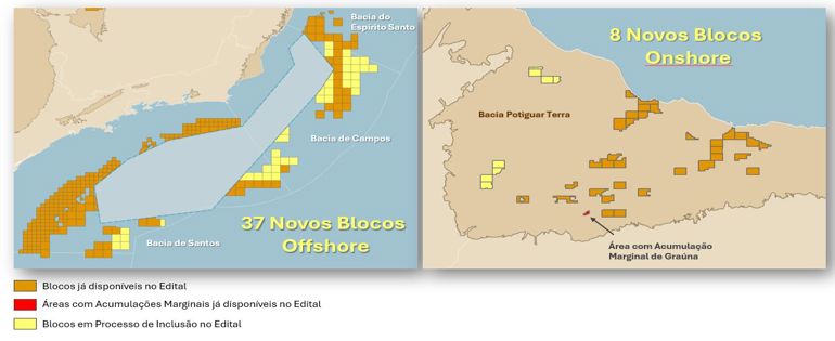 OPC: edital com inclusão de 45 blocos passará por audiência pública
