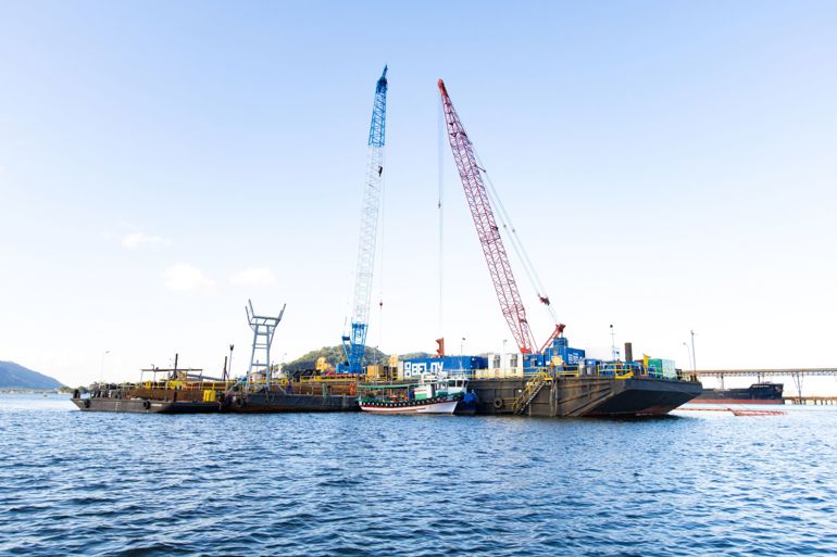 Porto Sudeste investe R$ 177 mi na construção de novos dolfins