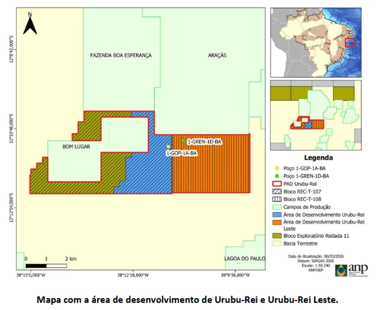 Petrolia garante 15% em blocos da Vultur no Recôncavo